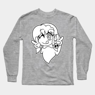 Lil' Cutie Cristel (B&W) Long Sleeve T-Shirt